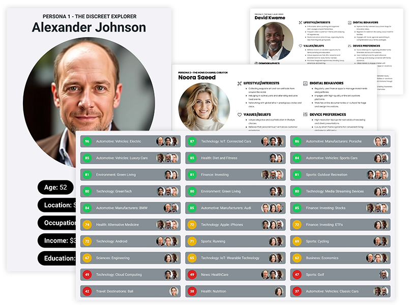 AdChat Personas - contextual audience segments